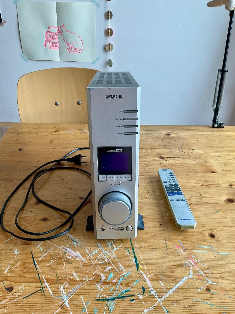 Yamaha RP U200 Personal Receiver, Audio, Tv en Foto, Ophalen, Gebruikt, 120 watt of meer, Yamaha