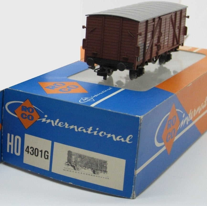 Roco H0 Gesloten Wagen 4301G 1/87 in ovp, Gelijkstroom, Wagon, Ophalen of Verzenden, Zo goed als nieuw