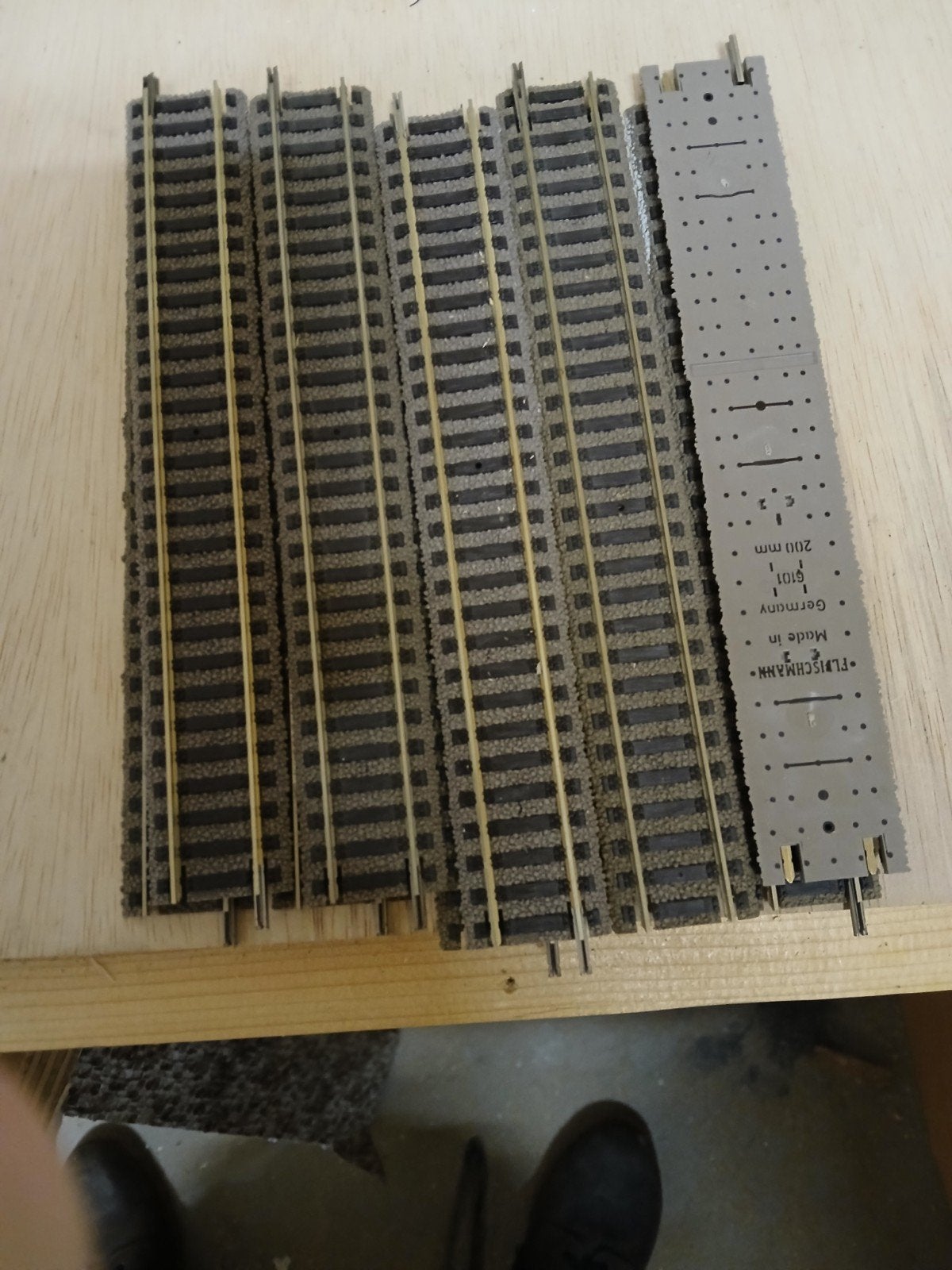 H0 Fleischmann Profi-rail met raillassen, Hobby en Vrije tijd, Gebruikt, Gelijkstroom, Fleischmann, Rails