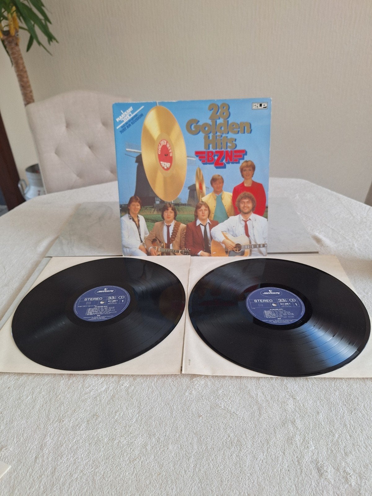 Dubbel LP van  BZN // 28 GOLDEN  HITS ....uit 1983, Ophalen of Verzenden, LP