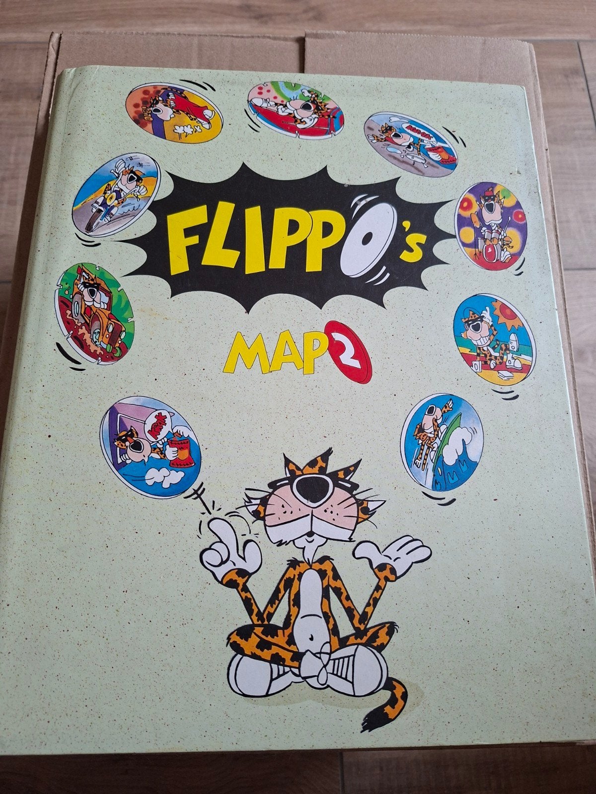 Flippo's Map 2 met Looney Tunes en Olympic Flippo's, Verzamelen, Ophalen, Olympic, Verzameling, Met verzamelmap(pen)