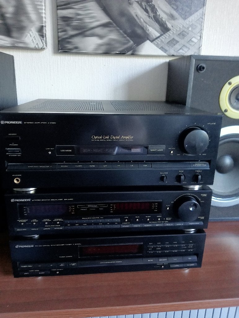 Pioneer stereo set  A-Z360 / GR-Z460 / F-Z460L, Ophalen, Losse componenten, Zo goed als nieuw, Pioneer