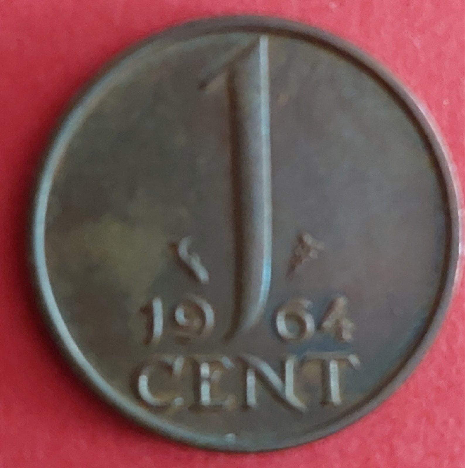 Nederland 1 cent 1964 Koningin Juliana, Ophalen of Verzenden, Koningin Juliana, 1 cent, Losse munt