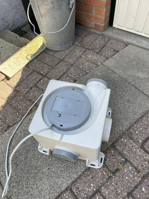 huisventilator voor voor frisse lucht, Ophalen, Zo goed als nieuw