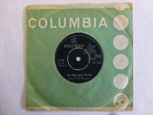 Freddie  & The Dreamers. You were made for me./ Send a lette, Gebruikt, 7 inch, Single, Ophalen of Verzenden