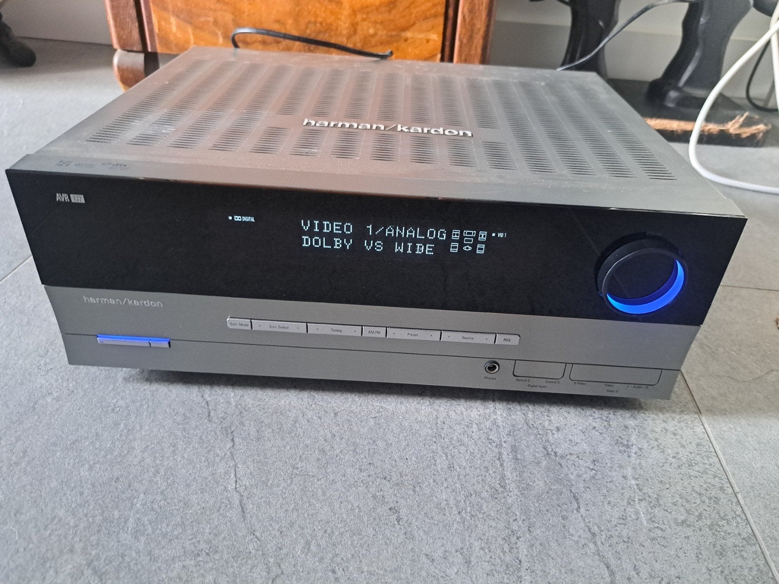 Harman Kardon AVR 132 Receiver - Zonder afstandsbediening, Overige merken, Gebruikt, Ophalen of Verzenden, 60 tot 120 watt