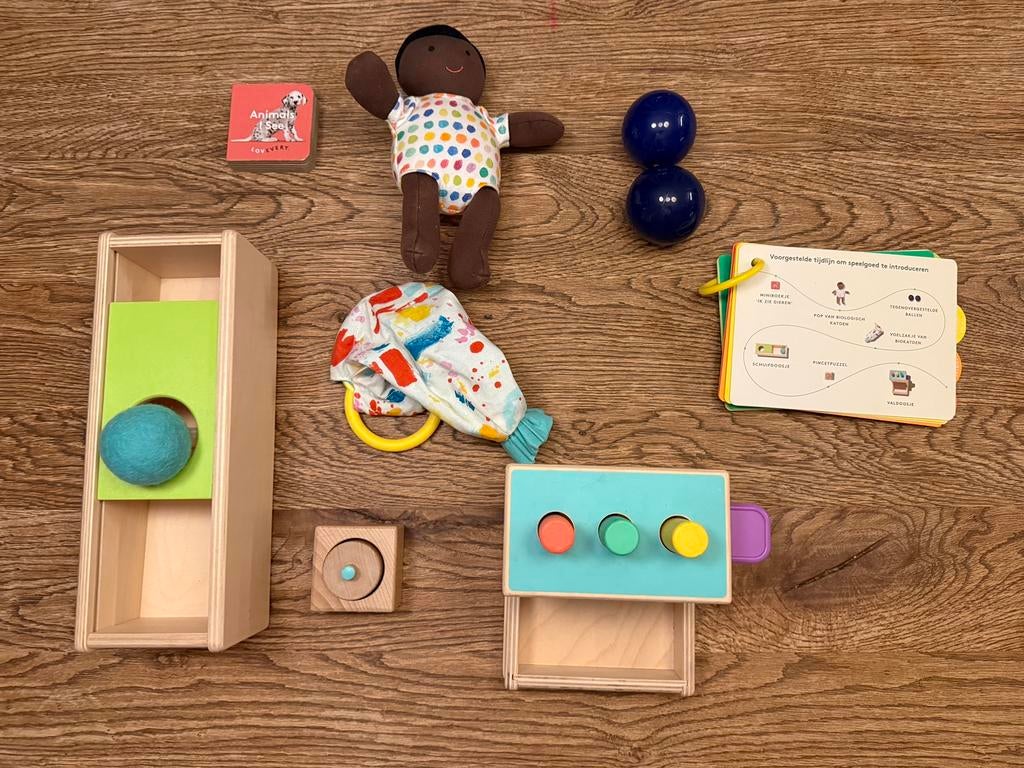 Lovevery speelgoed kit de denker 11-12 maanden compleet, Kinderen en Baby's, Speelgoed | Educatief en Creatief, Ophalen, Zo goed als nieuw