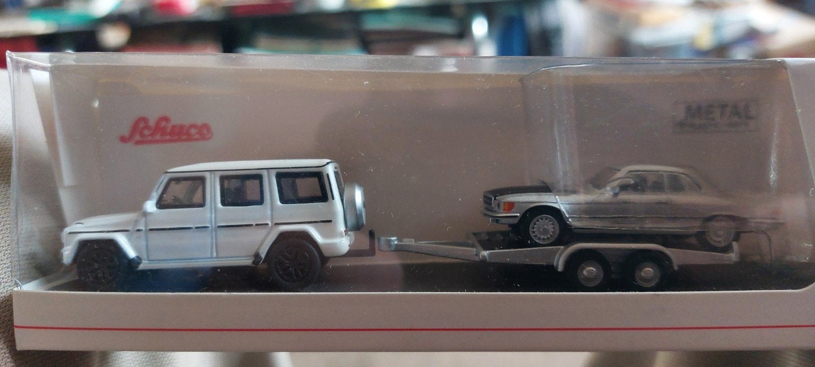 H0LK 0910 MERCEDES-BENZ COMBINATIE 1/87, Ophalen of Verzenden, Nieuw, Auto, Schuco