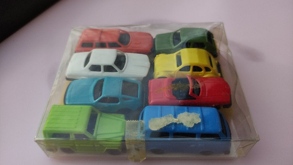 Vintage Bruder-mini PKW Cars H0 Set 1:87, Ophalen of Verzenden, Zo goed als nieuw, Auto, Overige merken