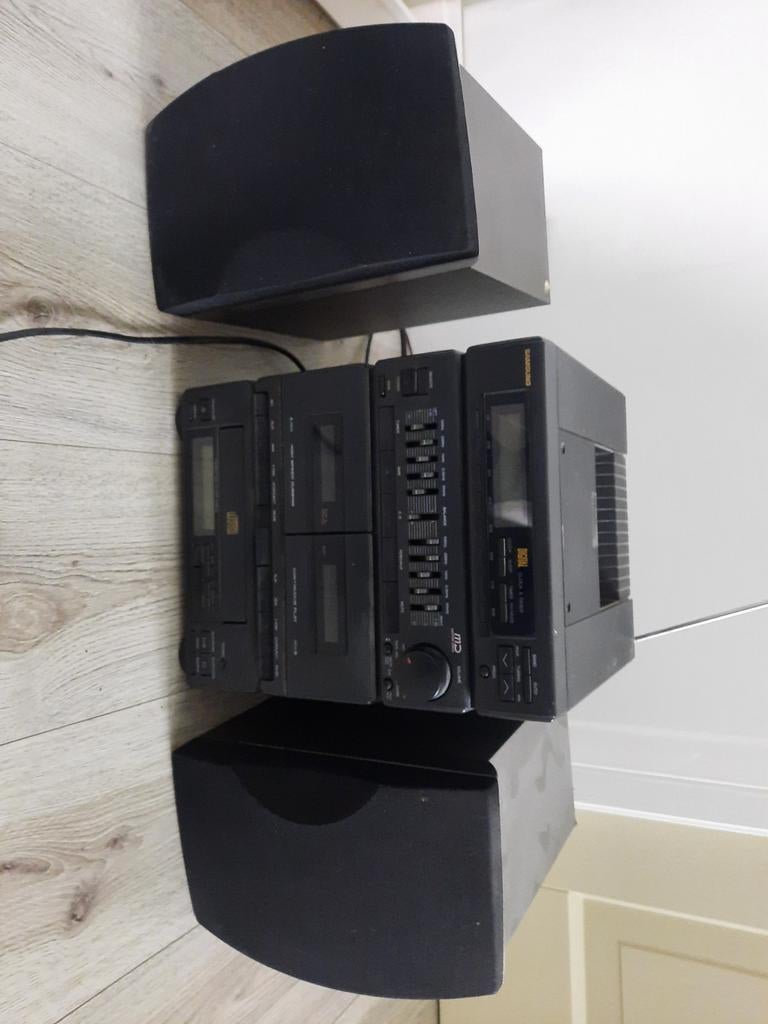 Samsung MAX-330 Stereotoren met CD, Cassette en Radio, Gebruikt, Losse componenten, Tuner of Radio, Ophalen