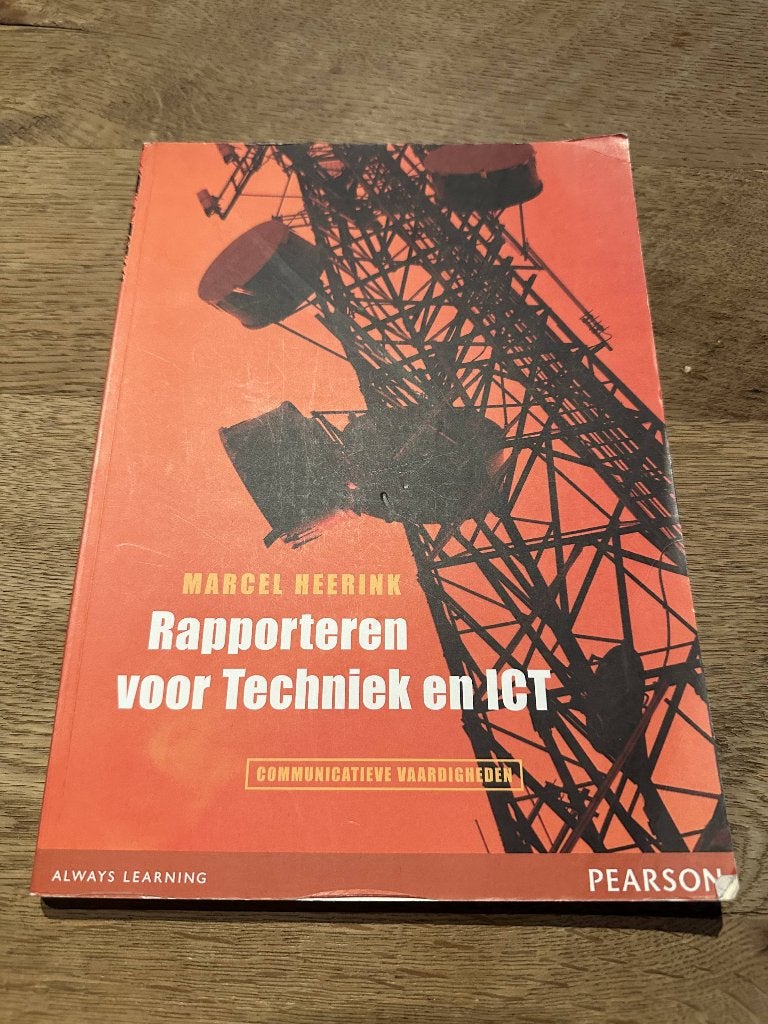 Rapporteren voor techniek en ICT, Boeken, Techniek, Overige onderwerpen, Marcel Heerink, Ophalen, Gelezen