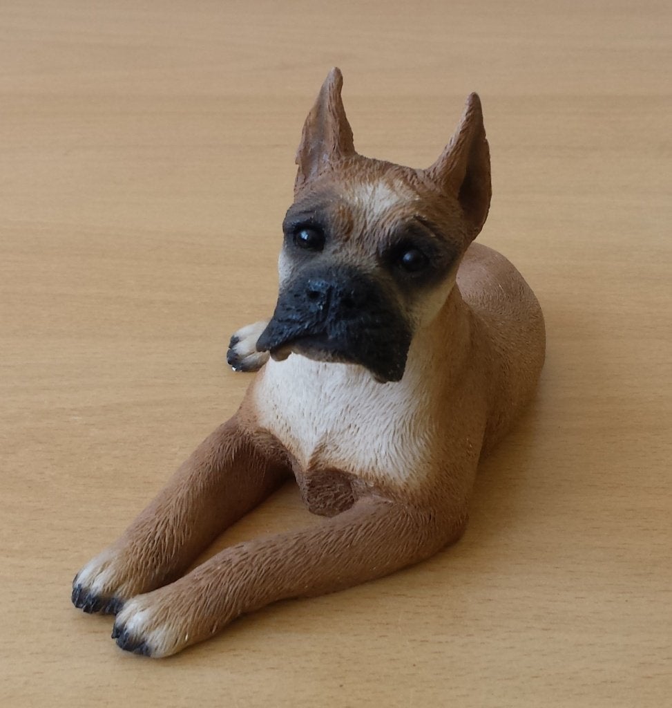 Beeldje Hond - Boxer - Castagna - 1988, Verzamelen, Ophalen of Verzenden, Zo goed als nieuw, Hond of Kat, Beeldje of Figuurtje