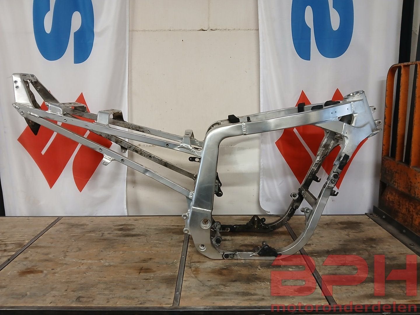 Frame + NL kenteken Suzuki GSX-R1100 1992 GSXR GSXR 1100, Motoren, Ophalen, -, -, -