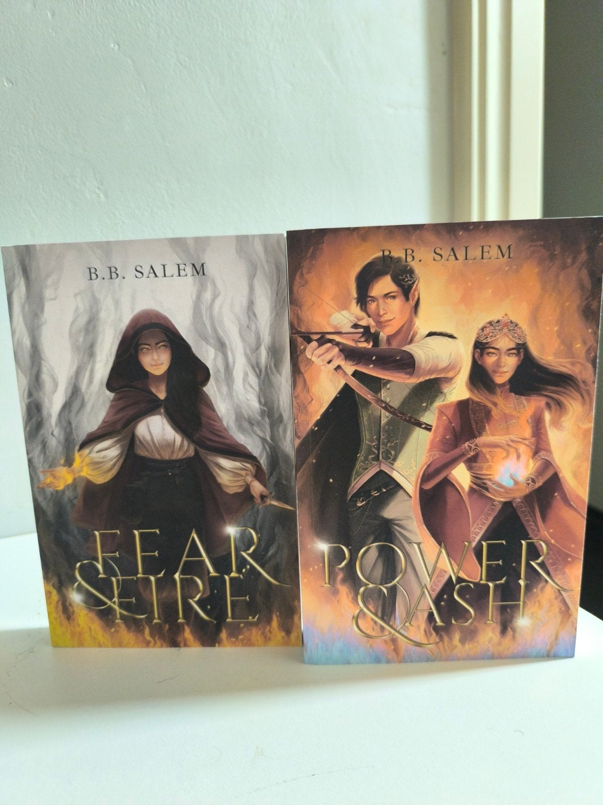 Fear & Fire en Power & Ash - B.B. Salem - Nieuw, Boeken, Ophalen of Verzenden, Nieuw, B.B. Salem