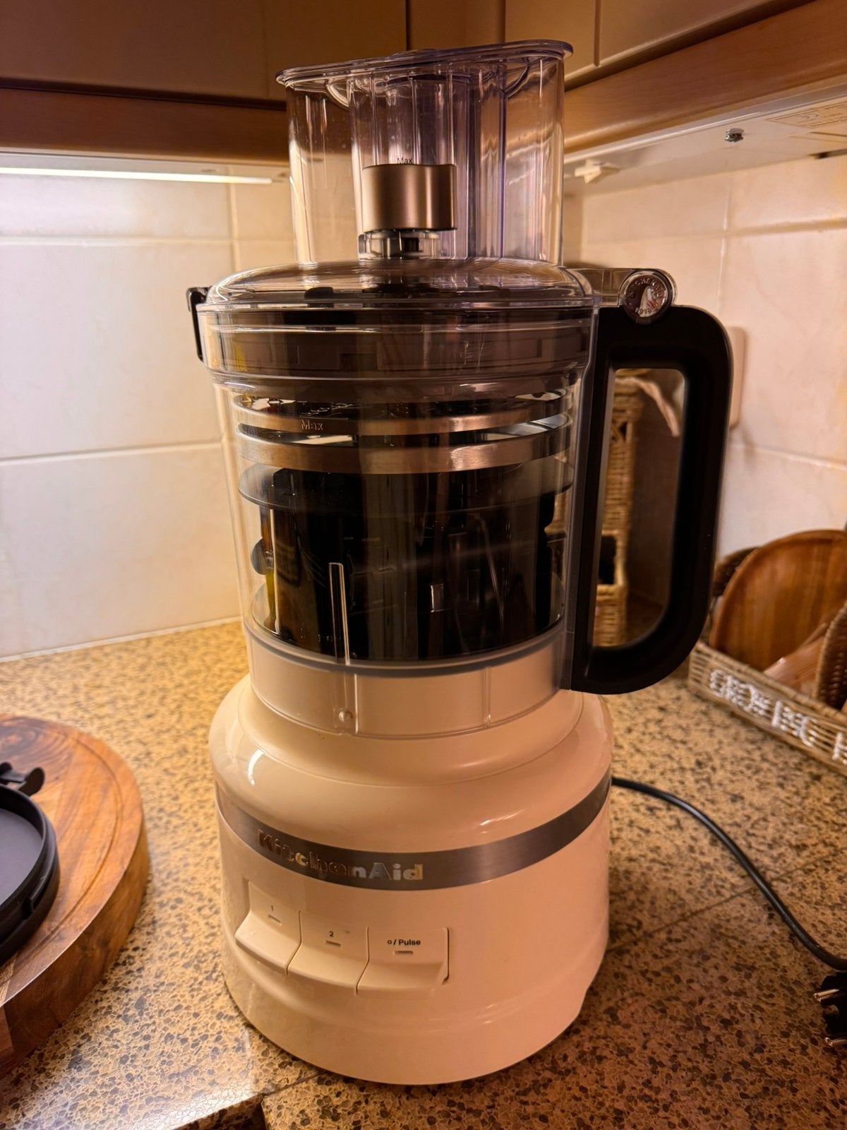 KitchenAid 5KFP1319 3,1L Foodprocessor + Dicing Kit, Witgoed en Apparatuur, Juicers, Ophalen of Verzenden, Zo goed als nieuw