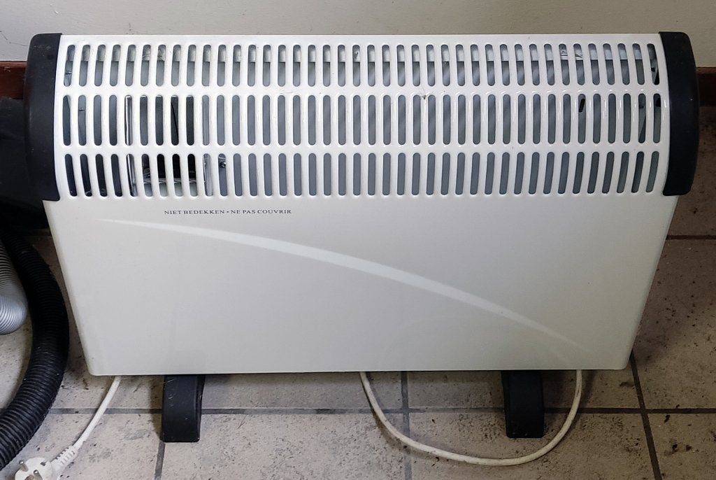 Elektrische Kachel ConvectorKachel, Ophalen, Overige soorten, Elektrisch, Zo goed als nieuw