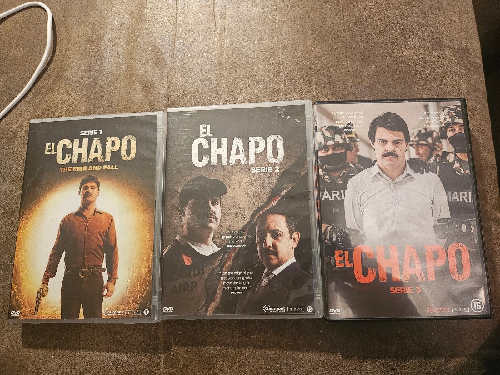El Chapo - Complete Serie (Seizoen 1, 2, 3) DVD Boxset, Engels, Vanaf 16 jaar, Misdaad, Nederlands