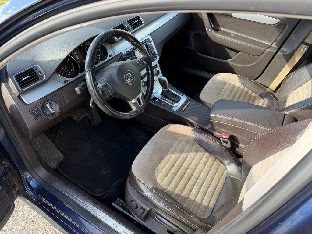 Volkswagen Passat Variant 1.4 TSI Highl.Ex.Ed AUTOMAAT| LEER, Automaat, Euro 5, Gebruikt, Blauw