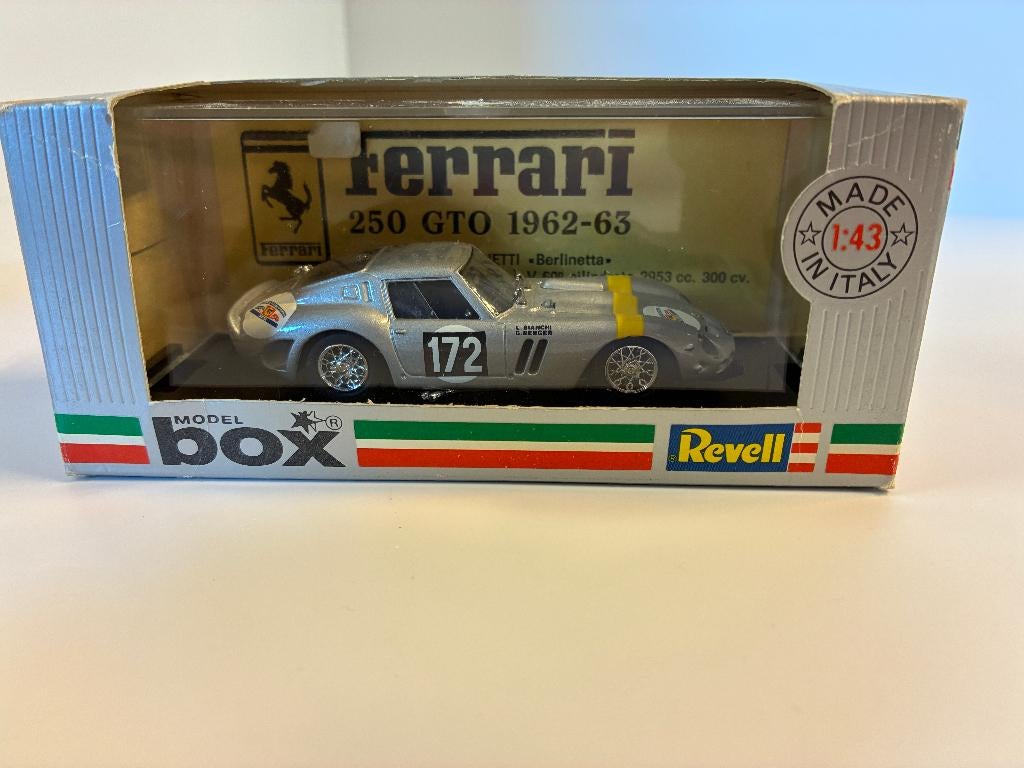 19535: Ferrari 250 GTO #172 - Bianchi/Berger - 1964 1:43, Overige merken, Auto, Shop@carrera-toys.com, Ophalen of Verzenden