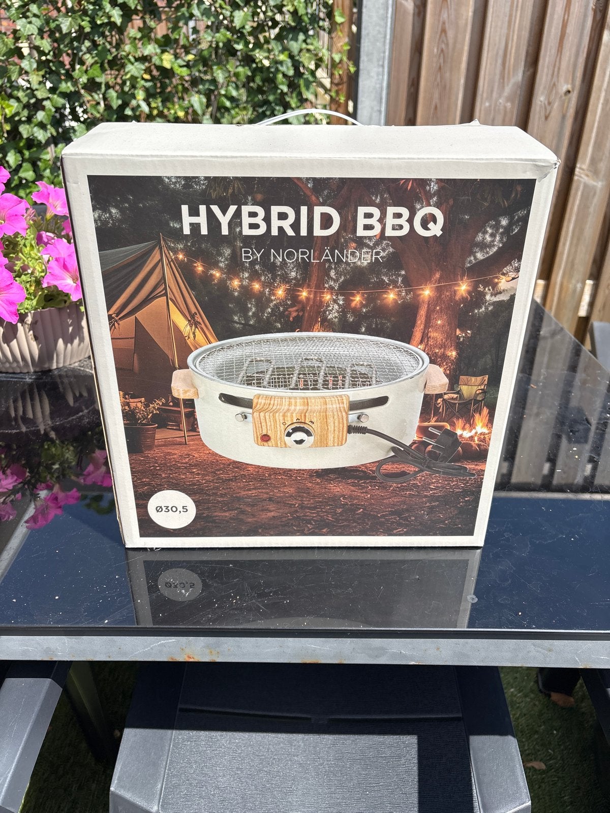 Nieuwe hybride BBQ: elektrisch en op kolen (Norländer), Ophalen of Verzenden, Nieuw