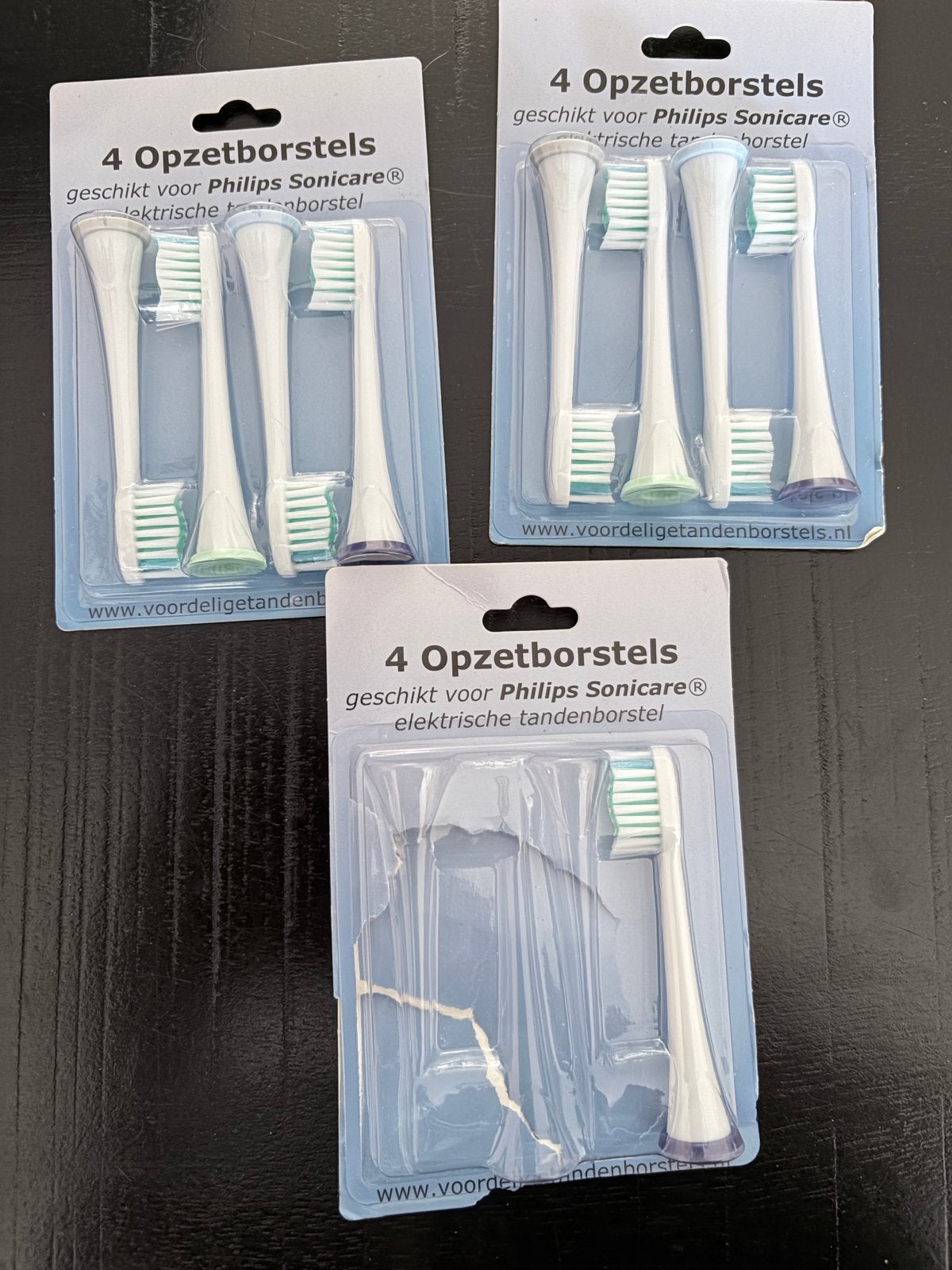 Philips Sonicare Opzetborstels, Ophalen of Verzenden, Nieuw