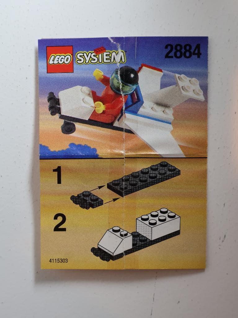 Lego Classic Town Airport 2884 Microlight met doosje., Compleet, Overige thema's, Lego, Ophalen of Verzenden