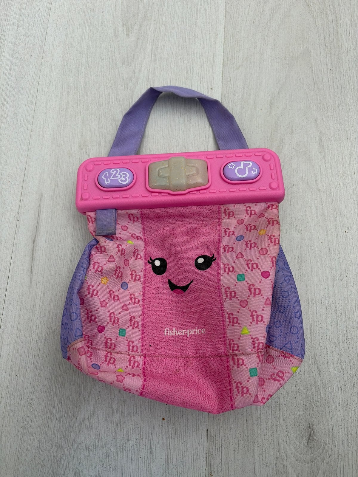 Fisher-Price Speeltasje met Licht en Geluid, Ophalen, Gebruikt, Overige typen, Met licht