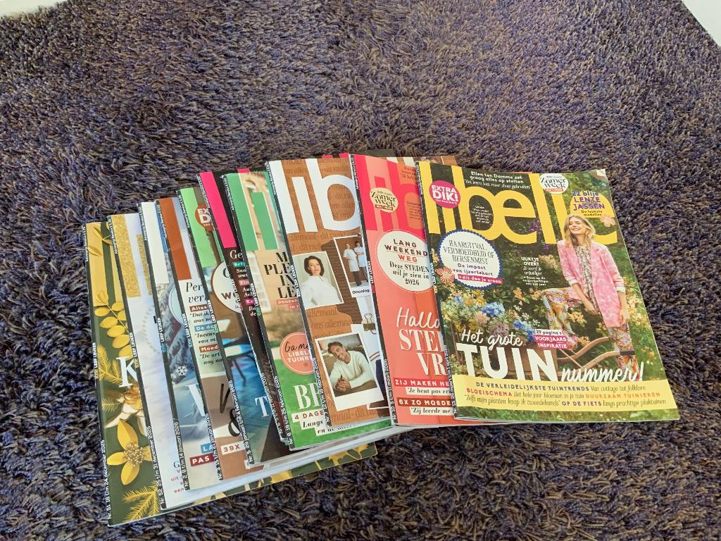 Libelle 10 x, Ophalen of Verzenden, Gelezen, Damesbladen