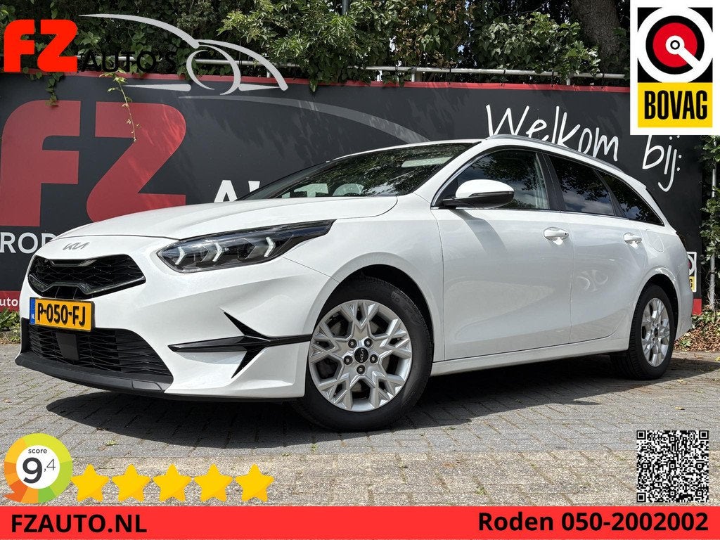 Kia Ceed Sportswagon 1.0 T-GDi MHEV DynamicPlusLine - Automa, Auto's, Kia, Gebruikt, Euro 6, 1309 kg, Leder en Stof