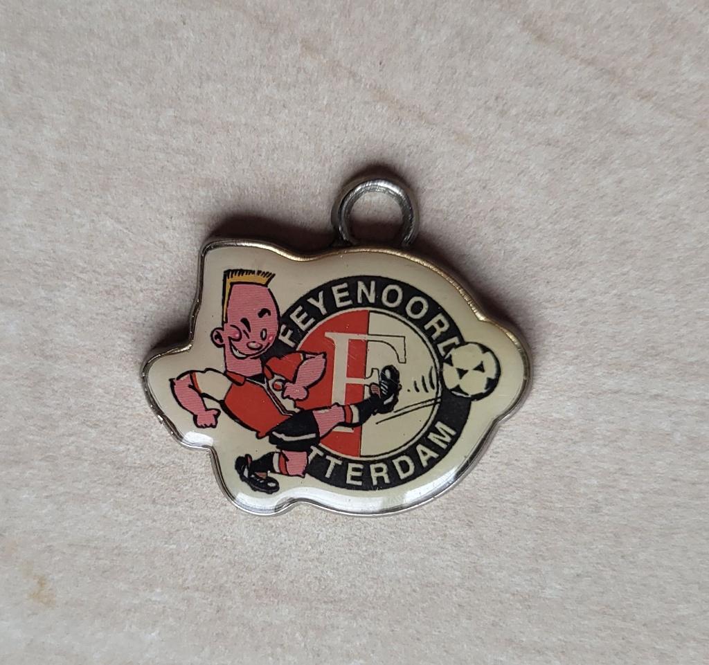 Voetbal Feyenoord Ketting hanger logo, Ophalen of Verzenden, Overige materialen