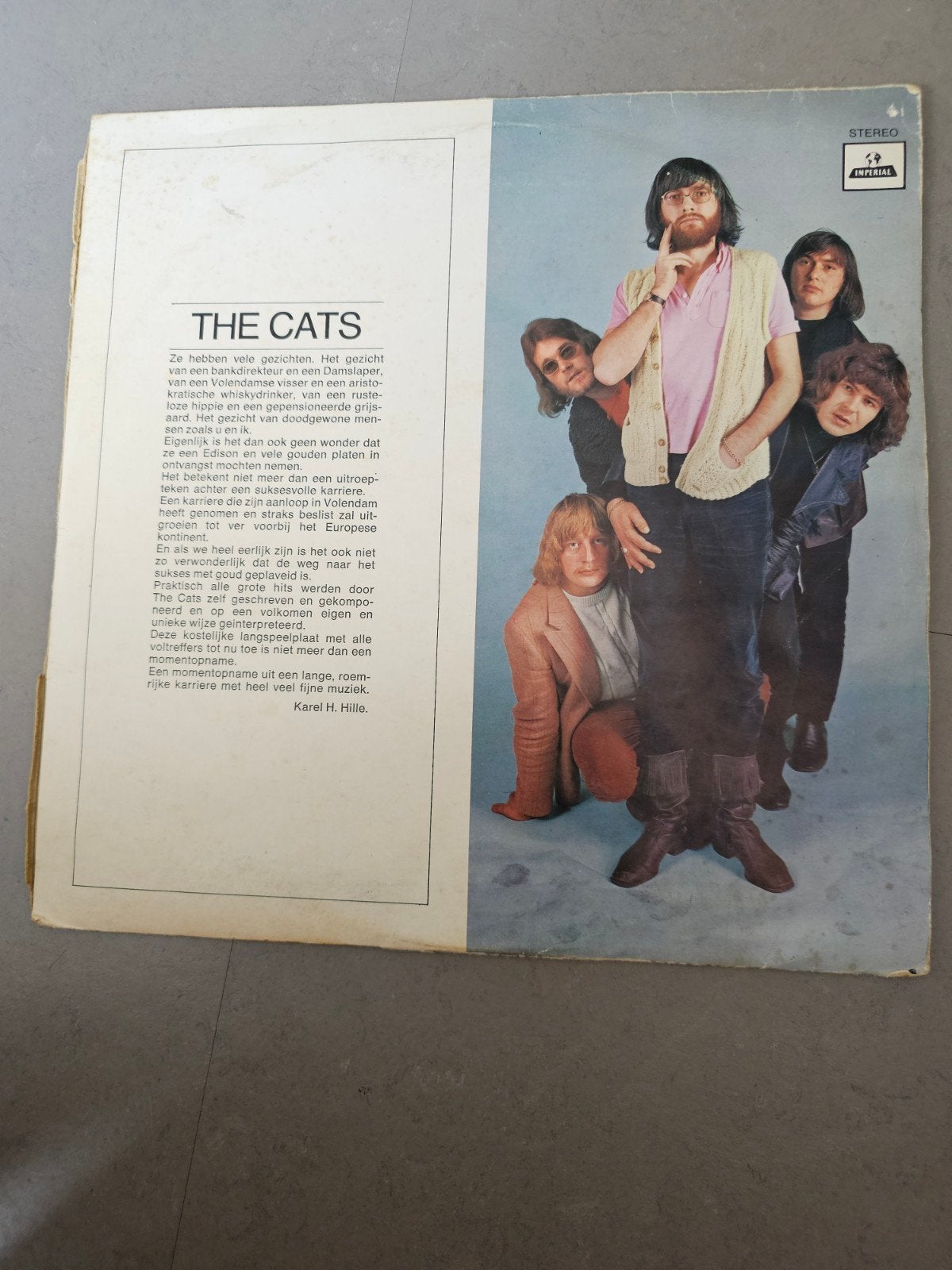 The Cats, Ophalen of Verzenden, Gebruikt, 12 inch