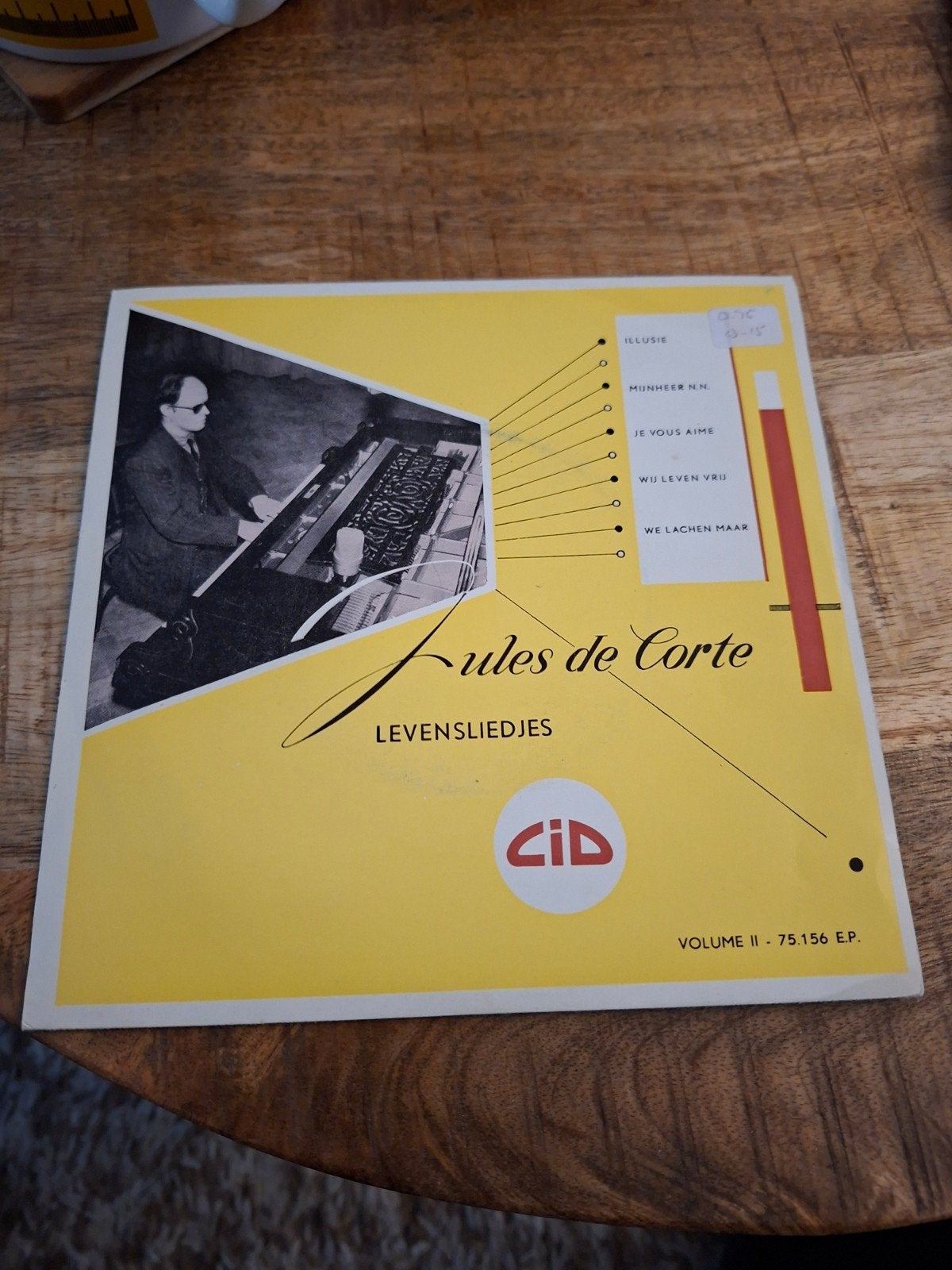 Jules de corte ep / levensliedjes, Ophalen of Verzenden, Zo goed als nieuw, EP