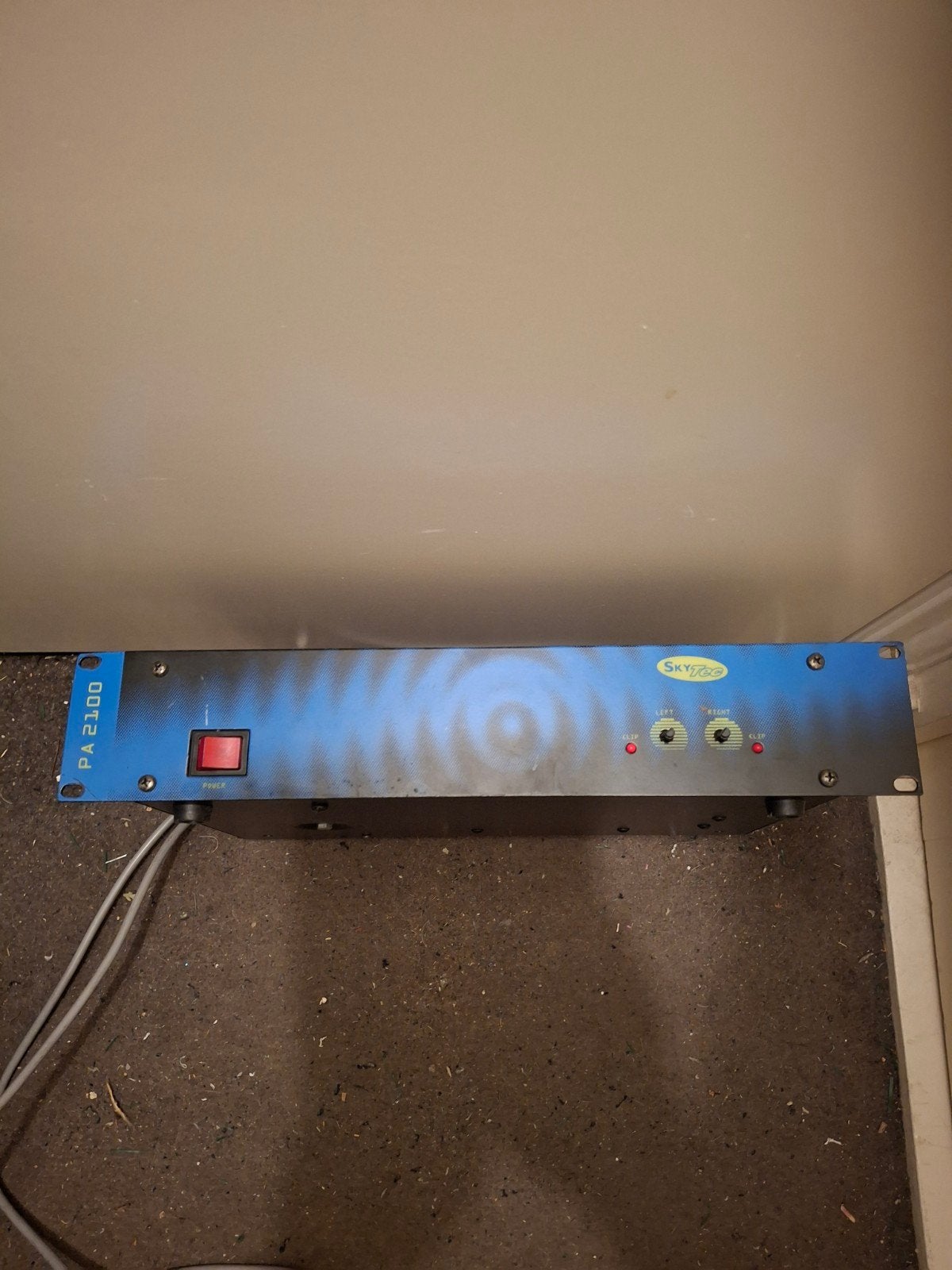 Skytec PA 2100 Versterker - Gebruikt, Gebruikt, 120 watt of meer, Stereo, Ophalen
