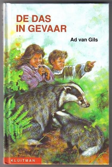 De Das in Gevaar - Leuk kinderboek uit de Sterserie , Ophalen of Verzenden, Zo goed als nieuw, Ad van Gils, Fictie algemeen