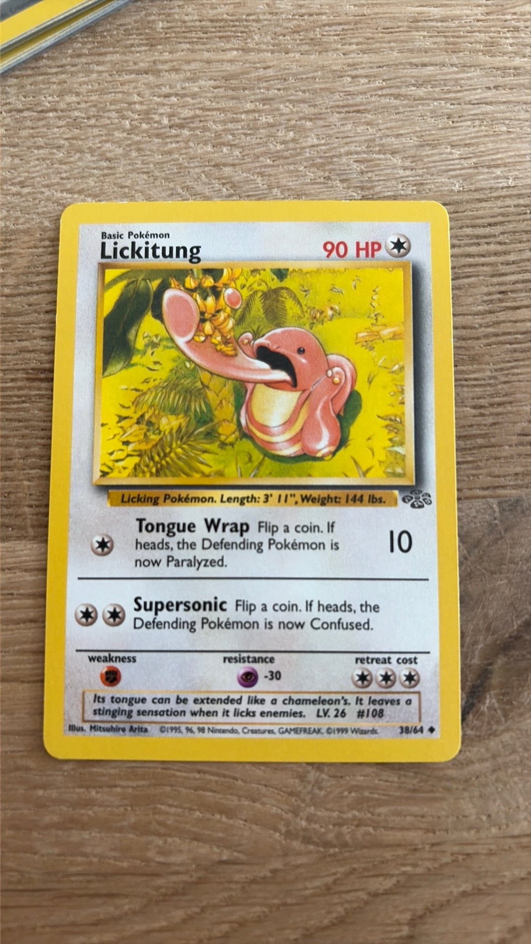 Jungle (eng) - Lickitung, Ophalen of Verzenden, Zo goed als nieuw