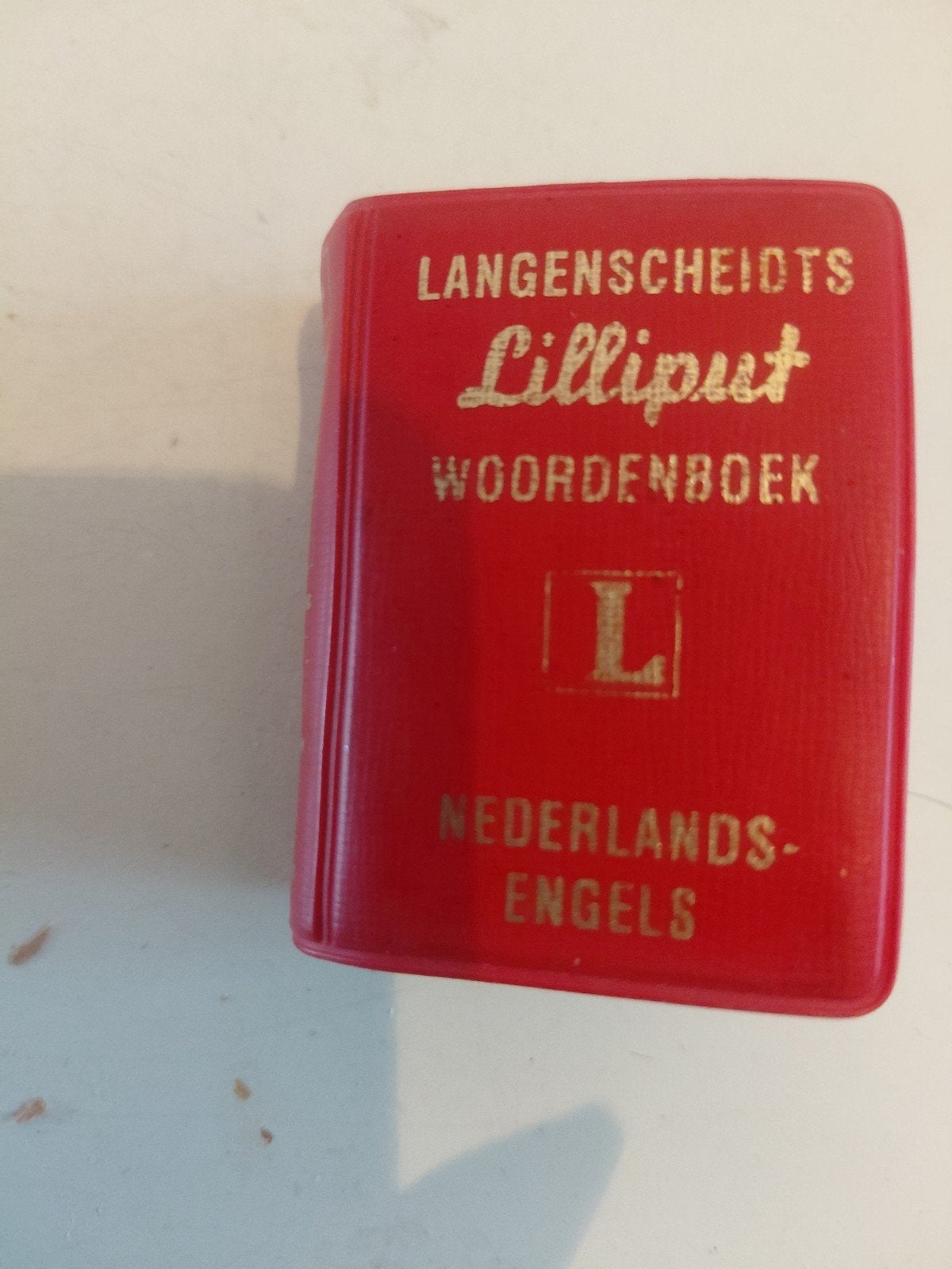Langenscheidts Lilliput Woordenboek Nederlands-Engels, Gelezen, Langenscheidt, Ophalen of Verzenden, Overige uitgevers