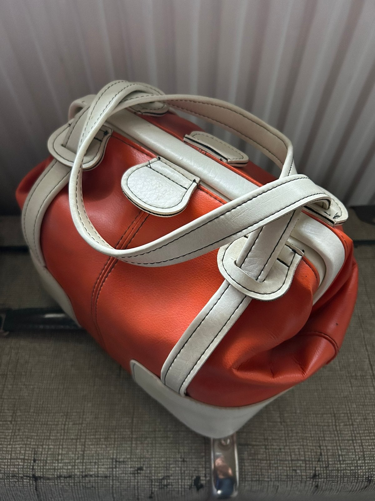 Vintage Bowlingtas JOLLY BAG robuust kunstleder, Ophalen of Verzenden, Zo goed als nieuw