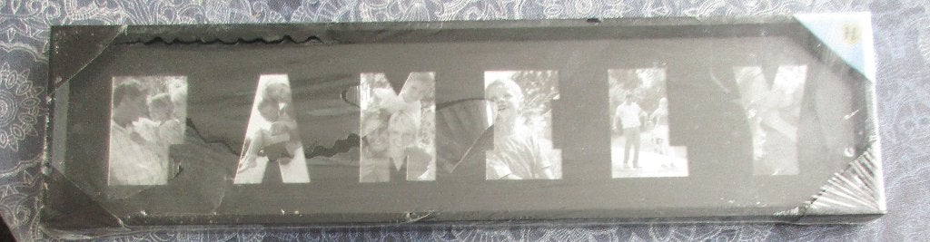 nieuw in plastic HENZO zwarte fotolijst FAMILY, Ophalen of Verzenden, Nieuw