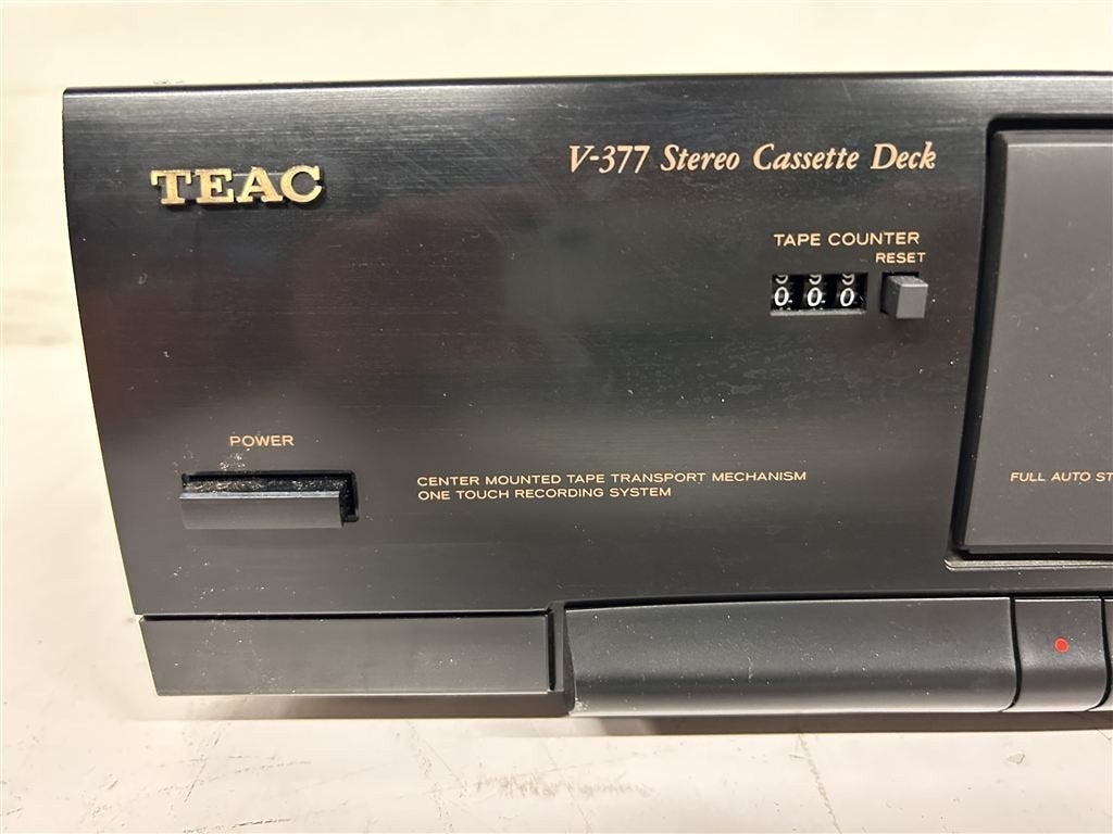 A7431. Teac V-377 Stereo Cassette Deck, Ophalen of Verzenden, Overige merken
