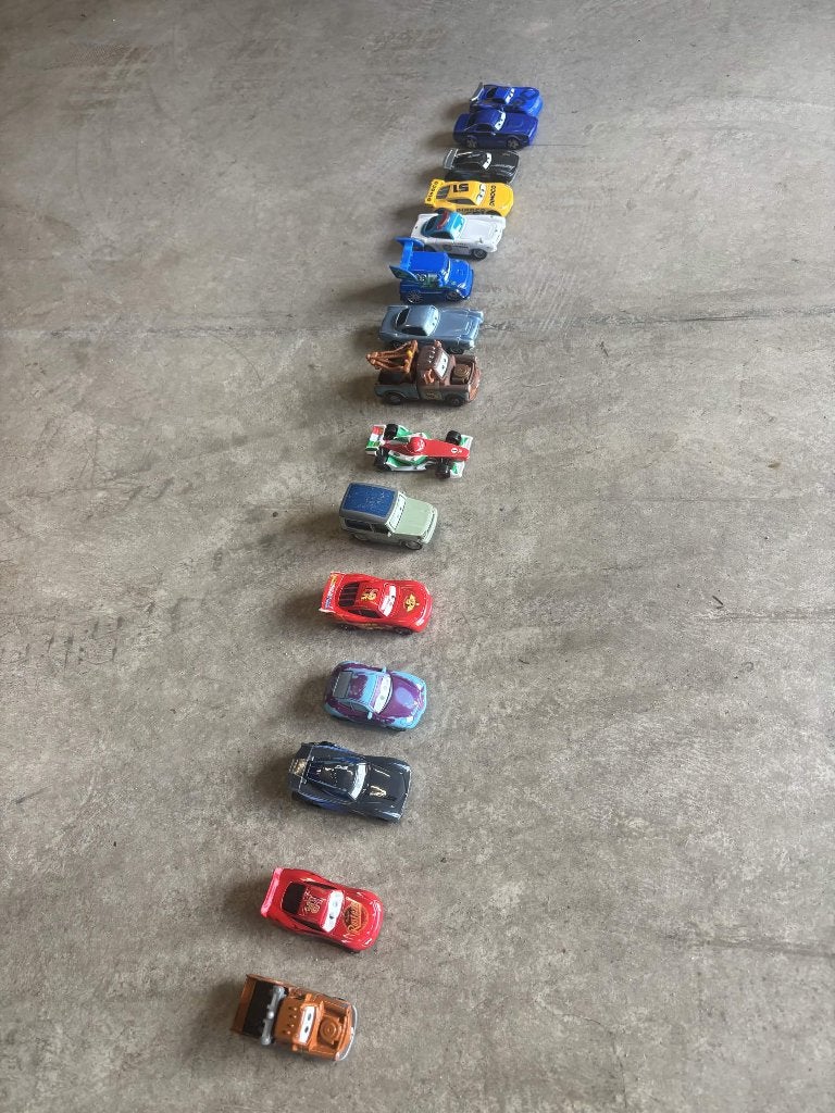 Disney Pixar Cars diecast auto's, Verzenden, Overige figuren, Gebruikt, Beeldje of Figuurtje
