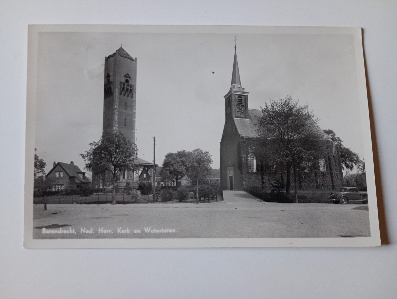 Barendrecht Watertoren 1936, Verzamelen, Ophalen of Verzenden, 1920 tot 1940, Gelopen, Zuid-Holland