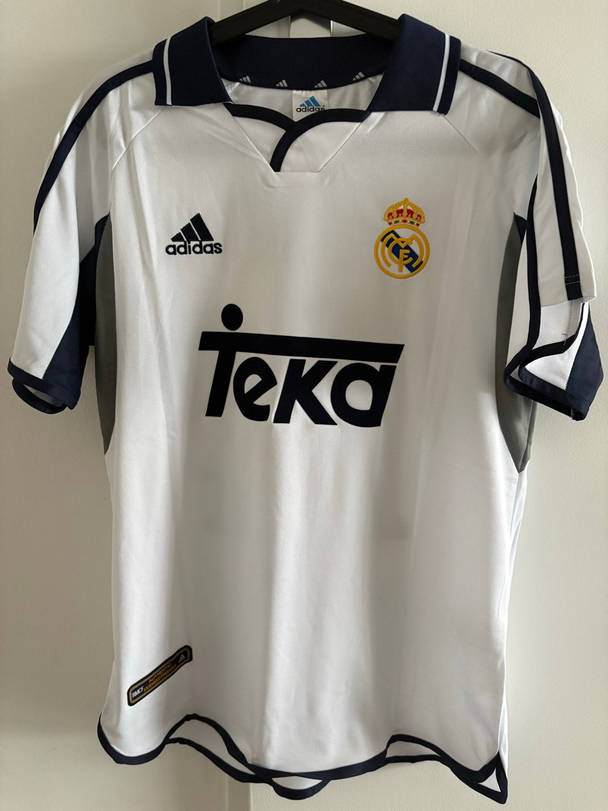 Retro Real Madrid Guti Large adidas vintage Raul Carlso r9, Maat L, Ophalen of Verzenden, Nieuw, Shirt