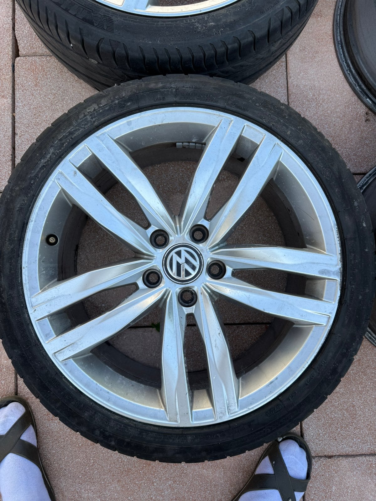 Originele golf 7 higline velgen 18 inch, Auto-onderdelen, Ophalen, 18 inch, Velg(en), Zomerbanden