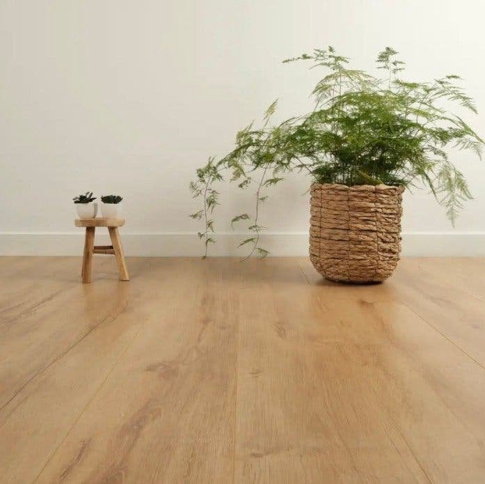 16 planken laminaatvloer; Laminaat Welsh Oak naturel eiken, Ophalen, 50 tot 150 cm, Nieuw, Minder dan 5 m²