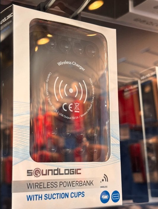 Sologic draadloze powerbank met Zuignappen, Ophalen of Verzenden, Nieuw, SoundLogic
