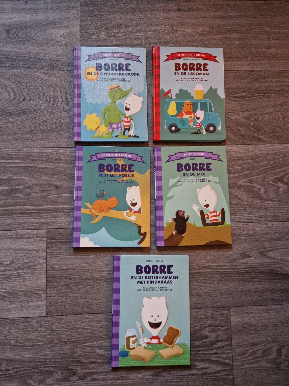 5 Borre boeken: leesplezier voor jonge lezers, Gelezen, Fictie algemeen, Jongen of Meisje, Ophalen of Verzenden