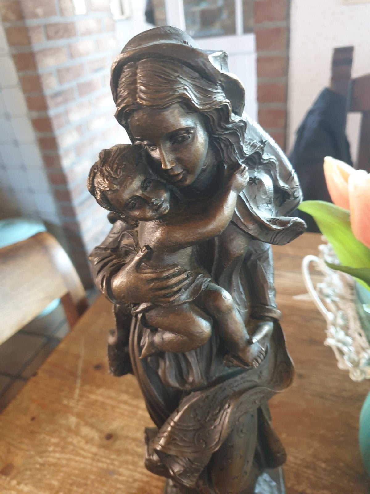 mooi Mariabeeld met kindje !, Ophalen of Verzenden