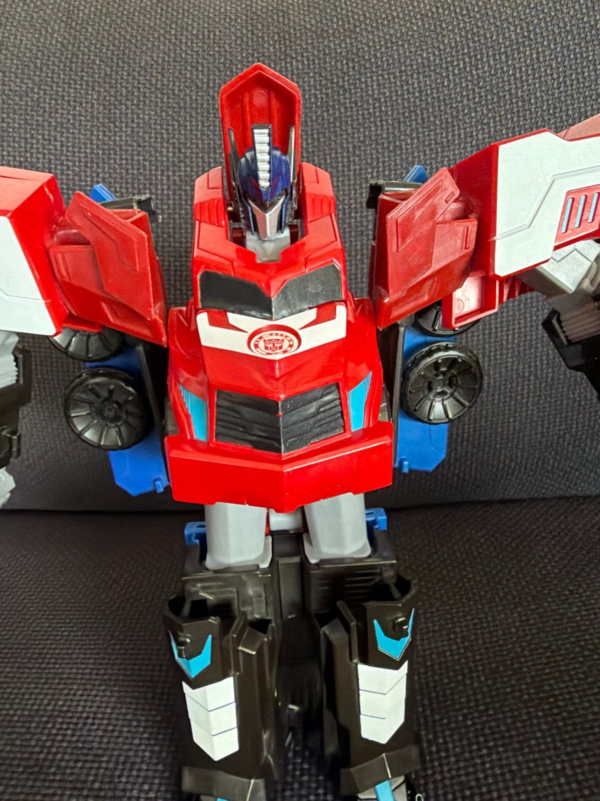 Transformers Robots in Disguise Optimus Prime figuur, Ophalen of Verzenden, Gebruikt