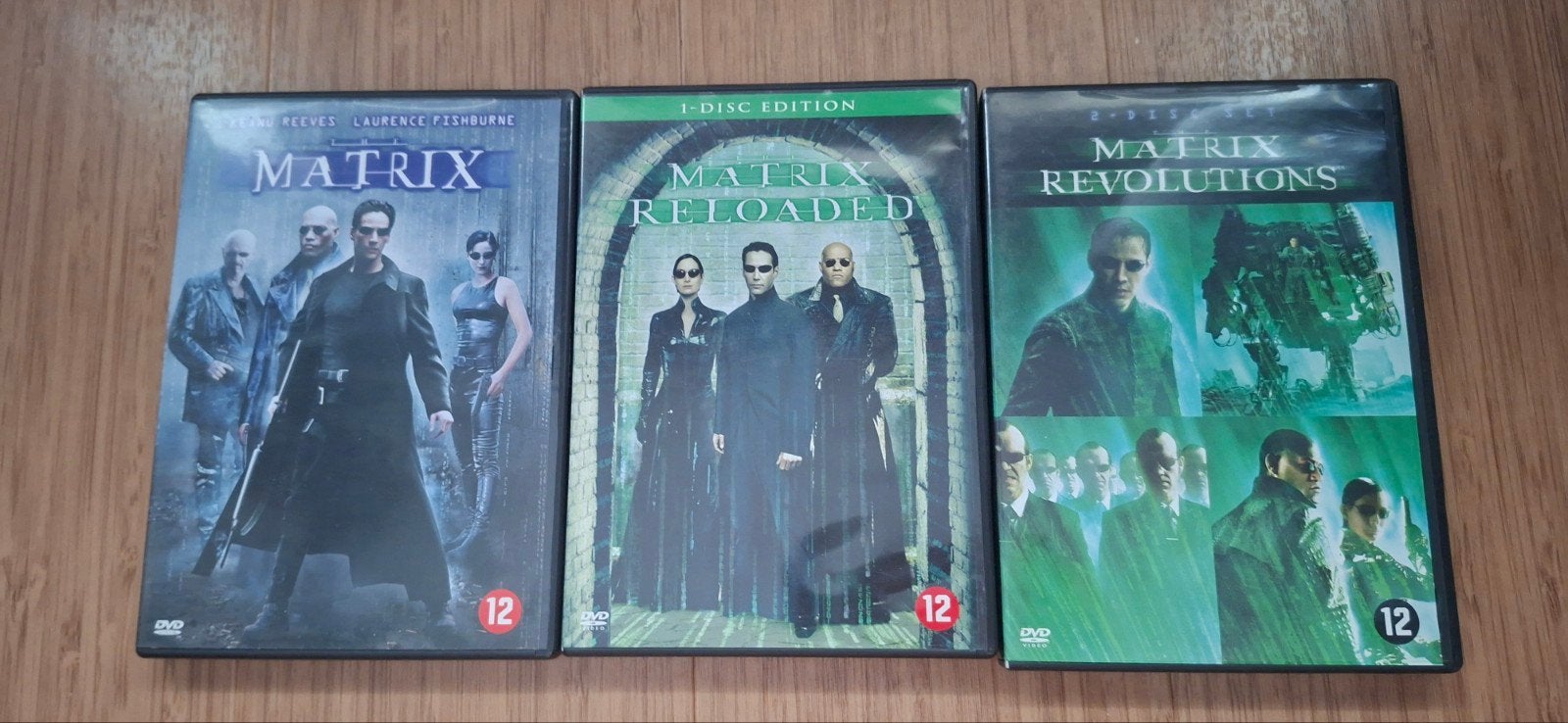 The Matrix Trilogie DVD - Matrix, Reloaded, Revolutions, Nederlands, Actiethriller, Ophalen of Verzenden, Vanaf 12 jaar