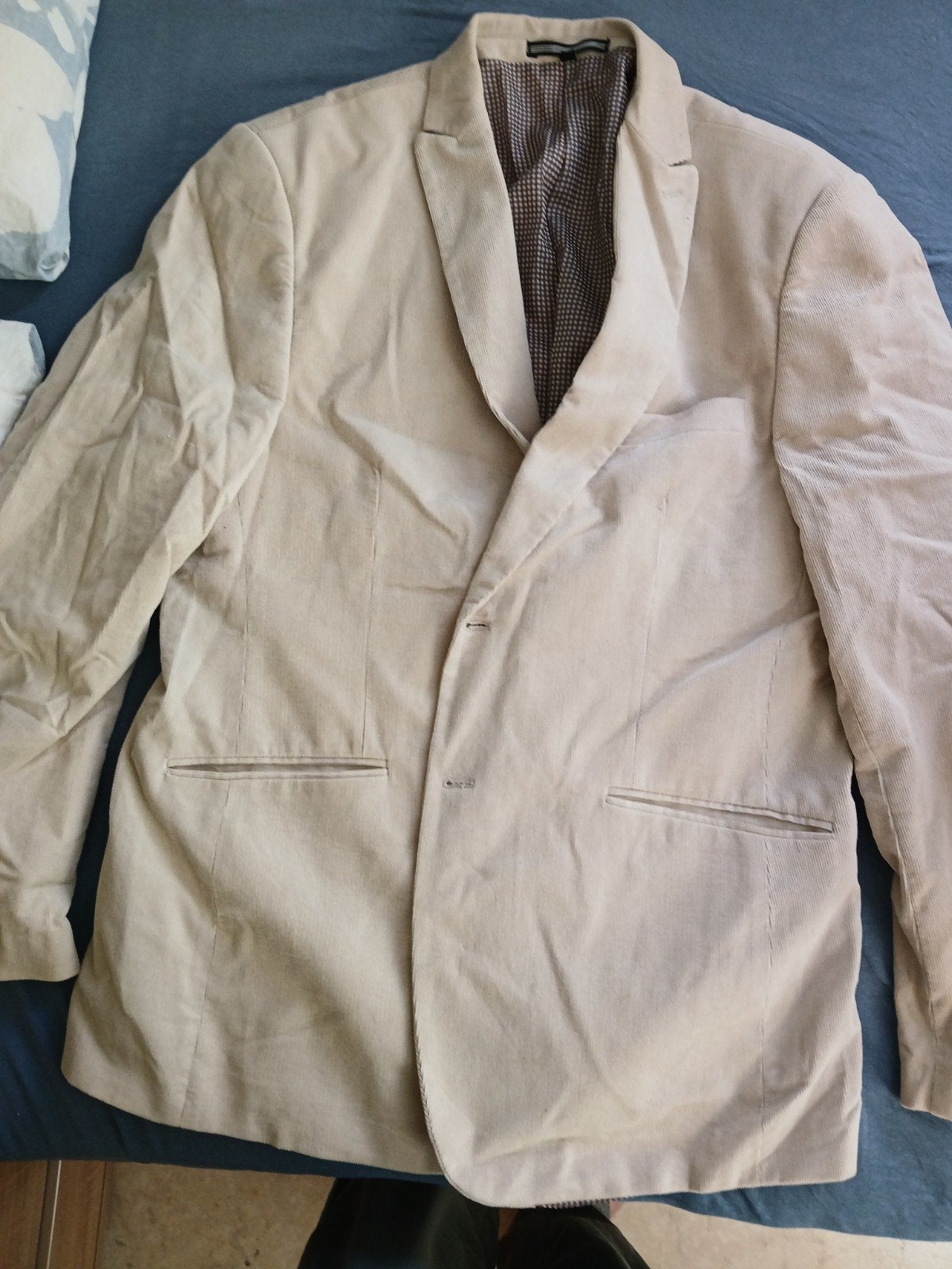 lichtbruine corduroy zomercolbert mt 58, Kleding | Heren, Ophalen of Verzenden, Nieuw, Maat 56/58 (XL), Bruin